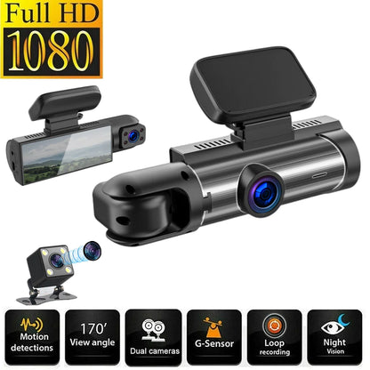 HD Dual-Lens 3.5-inch Car Recorder
