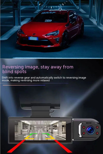 HD Dual-Lens 3.5-inch Car Recorder