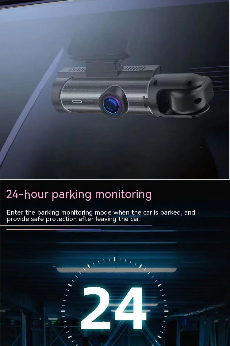 HD Dual-Lens 3.5-inch Car Recorder