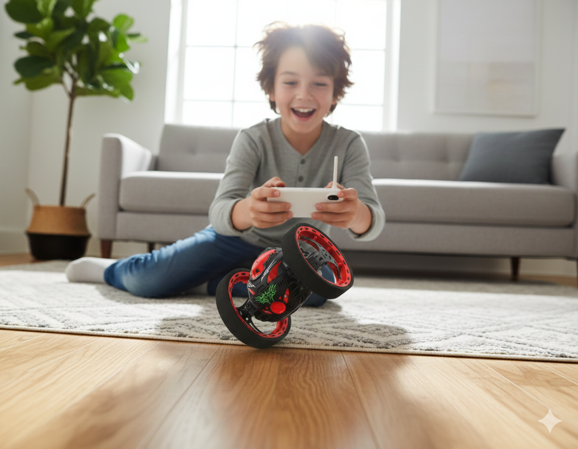 Smart Bounce RC Car - Youth Remote Toy