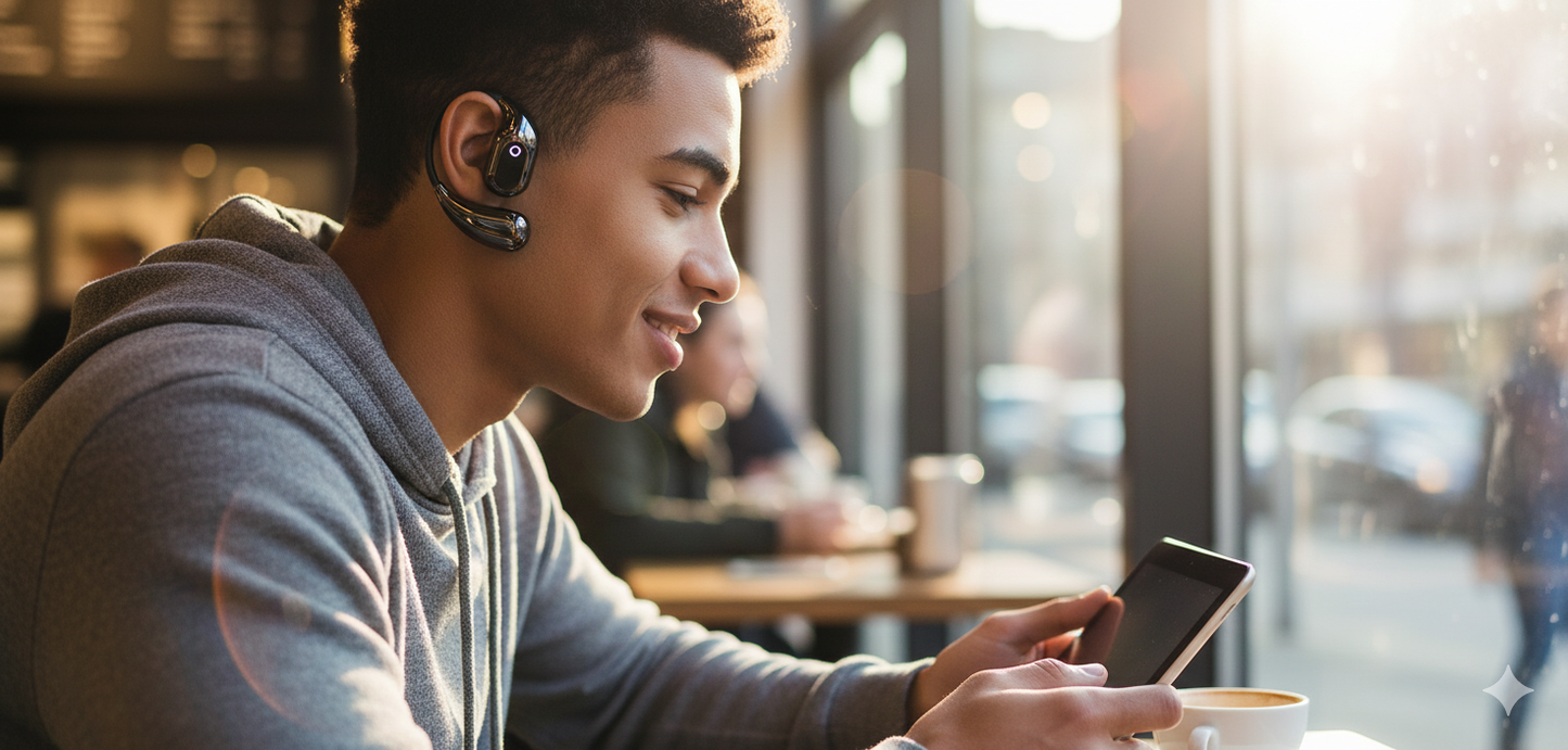 AI Translator Wireless Earpiece