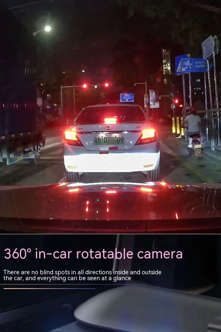 HD Dual-Lens 3.5-inch Car Recorder